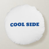 Warm kant rond kussen (Achterkant)