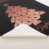 Warm kerstboom houden sherpa deken (3/4)