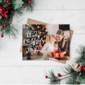 Warm kerstfeest briefkaart