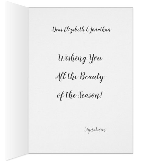 Warm kerstgewas/Santa Hat/Personaliseren (Binnen (Rechts))