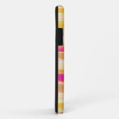 Warm kleuren strepen grafische kunst Case-Mate iPhone case (Achterkant/rechts)
