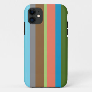 Warm kleurenstrepen Case-Mate iPhone case