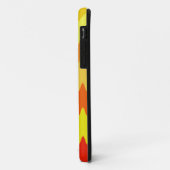 Warm kleurige chevron strepen Case-Mate iPhone case (Achterkant/links)