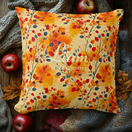 Warm & Knus Herfstbladeren | Gezellige Herfst Deco Kussen