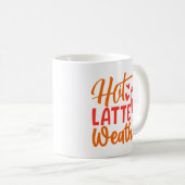 Warm Latte Weer Koffiemok (Voorkant rechts)