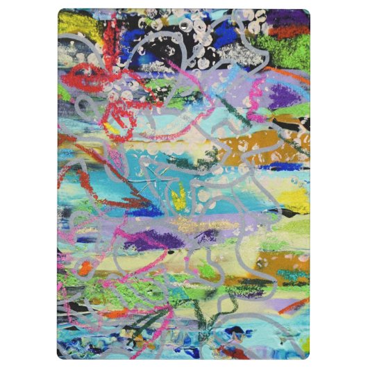 Warm Layers by Lydia's Art Sangria Klembord (Achterkant)