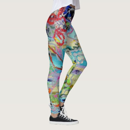 Warm Layers by Lydia's Art Sangria Leggings (Rechts)