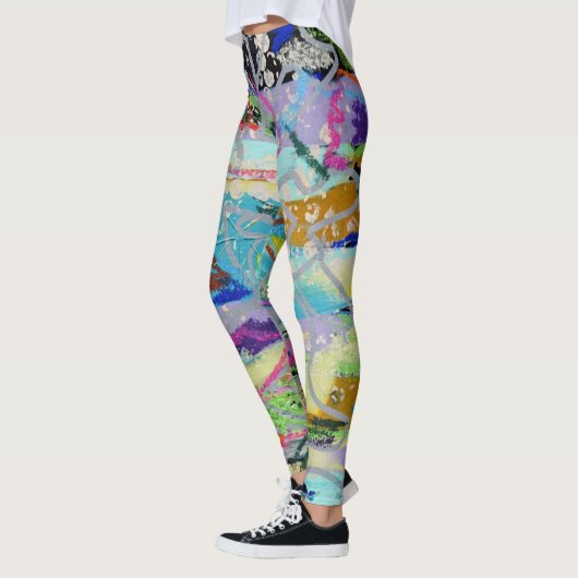 Warm Layers by Lydia's Art Sangria Leggings (Links)