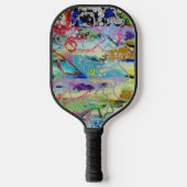 Warm Layers by Lydia's Art Sangria Pickleball Paddle (Voorkant)