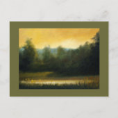 warm licht briefkaart (Voorkant)