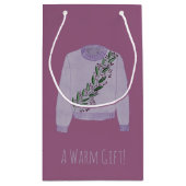 Warm, lomp kerstkeuken, kleine cadeautas (Achterkant)