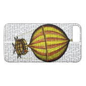 Warm luchtballon, geel en rood Case-Mate iPhone case (Achterkant (Horizontaal))
