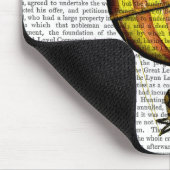 Warm luchtballon, geel en rood muismat (Hoek)