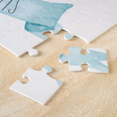 Warm luchtballon voor snelle dieren - avontuur legpuzzel (Zijkant)