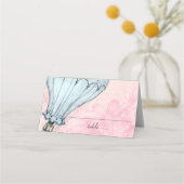  Warm Luchtballonhuwelijk Plaatskaartje (Voorkant)