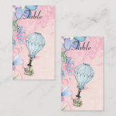  Warm Luchtballonhuwelijk Plaatskaartje (Voorkant / Achterkant)