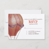 Warm Luchtballonhuwelijk RSVP (Voorkant)