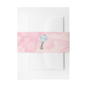  Warm Luchtballonhuwelijk Uitnodigingen Wikkel (Voorkant Voorbeeld)