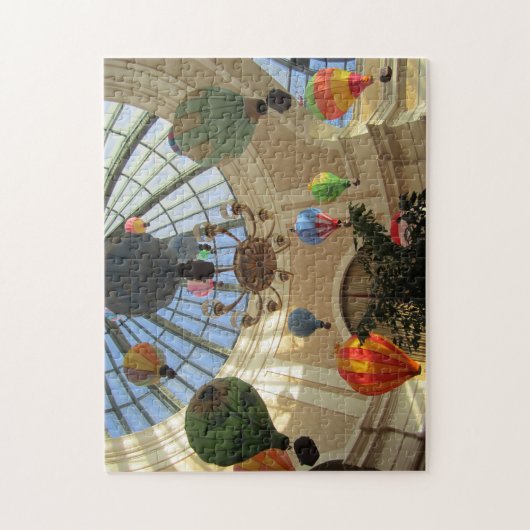 Warm luchtballonpuzzel legpuzzel (Verticaal)