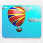 Warm luchtballonschip muismat (Voorkant)