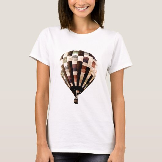  warm-luchtballonshirt voor dames t-shirt (Voorkant)