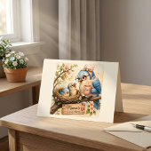 Warm Mama Vouwkaart Bedankt  
