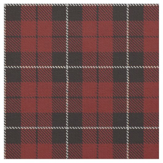 Warm maroon, witte/zwarte streep stof (Close Up)