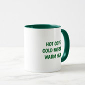 Warm Message Coffee Mug Mok (Voorkant rechts)