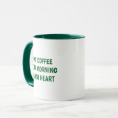 Warm Message Coffee Mug Mok (Voorkant links)