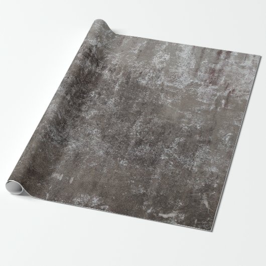 Warm met betonstaal cadeaupapier (Uitgerold)
