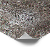 Warm met betonstaal poster (Hoek)