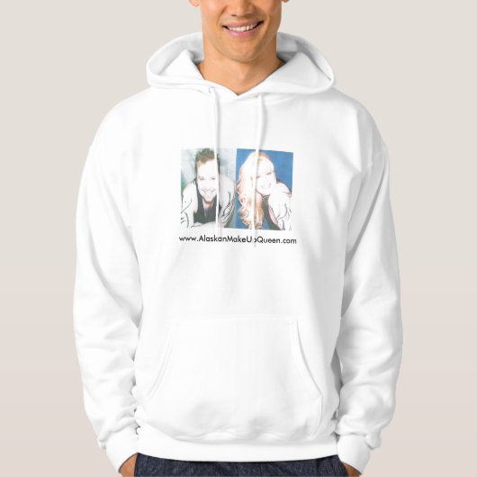 Warm met de koningin hoodie (Voorkant)