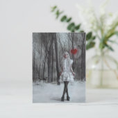 Warm mijn hart briefkaart (Staand voorkant)