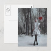 Warm mijn hart briefkaart (Voorkant / Achterkant)