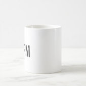 Warm minimalist mug koffiemok (Center)