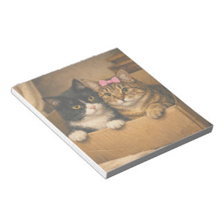 Warm Moments Cats in a Box Notepad Notitieblok