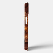 Warm-najaarkleuren, moderne Abstracte fractale kun Case-Mate iPhone Case (Achterkant / Rechts)