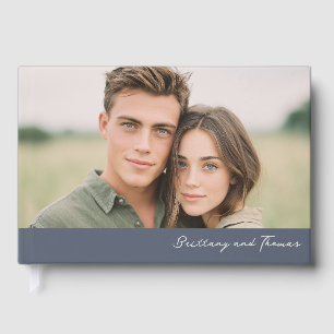 Warm Navy Intieme Foto Gastenboek