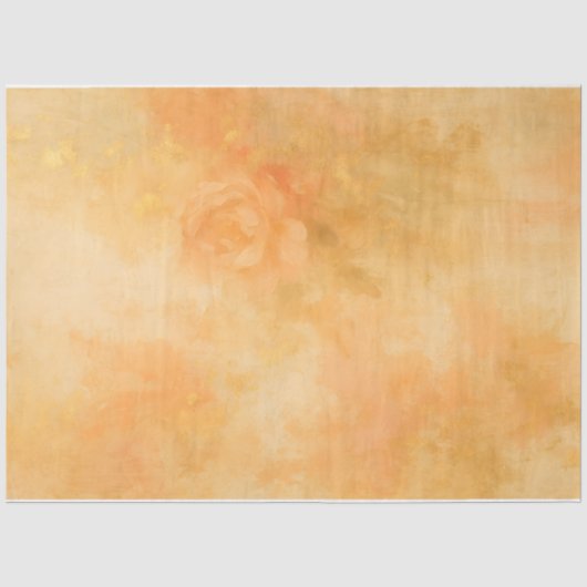 Warm neutraal aquarel achtergrond tissuepapier (Voorkant)