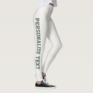 Warm Neutraal Donker Metalliek Glinsteringen Perso Leggings