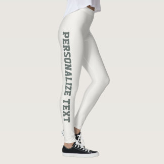 Warm Neutraal Donker Metalliek Glinsteringen Perso Leggings
