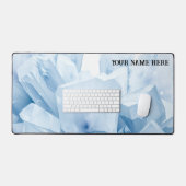 Warm Neutraal Winterse Moderne Kantoor Bureaumat (Keyboard & Muis)