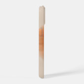 Warm Neutral Abstract Floral Phone Case iPhone 15 Case (Rechterkant)