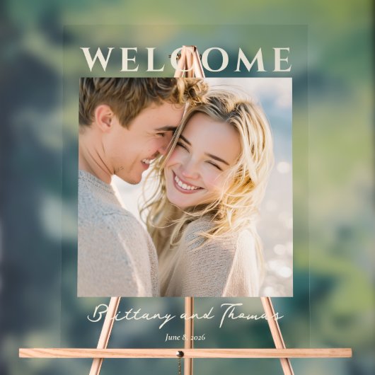 Warm Neutral Modern Photo Acryl Bord (Neutraal)