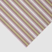 Warm Neutrals Verticaal Snoep Stripes Craft Tissuepapier (Detail)