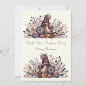 Warm Nordic Christmas Tradition Folklore  Feestdagenkaart (Voorkant)