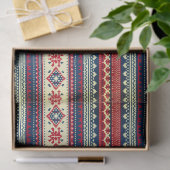 Warm Nordic Fair Isle Kerst Tissuepapier (Geschenk)