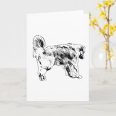 Warm Note, Golden Stride Kaart (Gele Bloem)