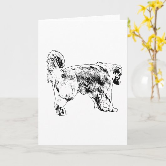 Warm Note, Golden Stride Kaart (Gele Bloem)