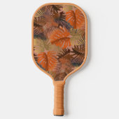 Warm Oerwoud Pickleball Paddle (Achterkant)